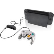 nyko retro controller hub plus 4 port gamecube controller adapter with turbo and home button for nintendo switch