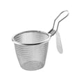 thumbnail image 4 of jifeng Colander Fry Basket with Handle Noodle Strainer for Dumplings Frying Camping, 4 of 9