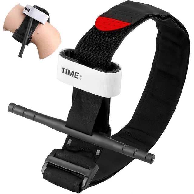 Tourniquet, Emergency Tourniquet, Tactical Emergency Strap Single Handed Application, Torniquetes Medical First Aid Equipment for Hiking Camping Trave