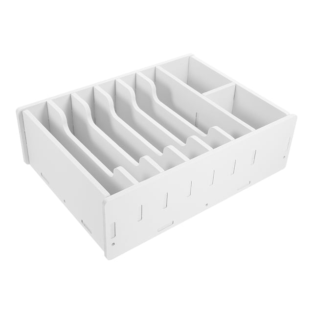 Organizador de efectivo Bill almacenamiento Titular de almacenamiento Cambio de almacenamiento Caja de almacenamiento de boletos de escritorio