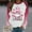 G, variant on Kilaqueen Plus Size Long Sleeve Shirts for Women Casual Trendy Gradient Printed Raglan Shirt Valentines Day Love Letter Pullover Blouses Crew Neck Baggy Tunic Tops
