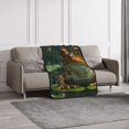 thumbnail image 4 of Honeii Intellectual Frog Pond for Throw Blanket for Couch - Thick Blanket, Soft Fuzzy Plush Throw Blanket for All Seasons, Double Sided Blanket,50x60 In, 4 of 8