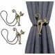 thumbnail image 2 of Curtain Tiebacks,magnetic Curtain Curtain Drapes Clip,2pcs, 2 of 5