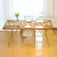 thumbnail image 3 of Yayeee Table Runner 90 inches Long Home Kitchen Dinning Party Decoration, Beige Citrus Leaves, 3 of 7