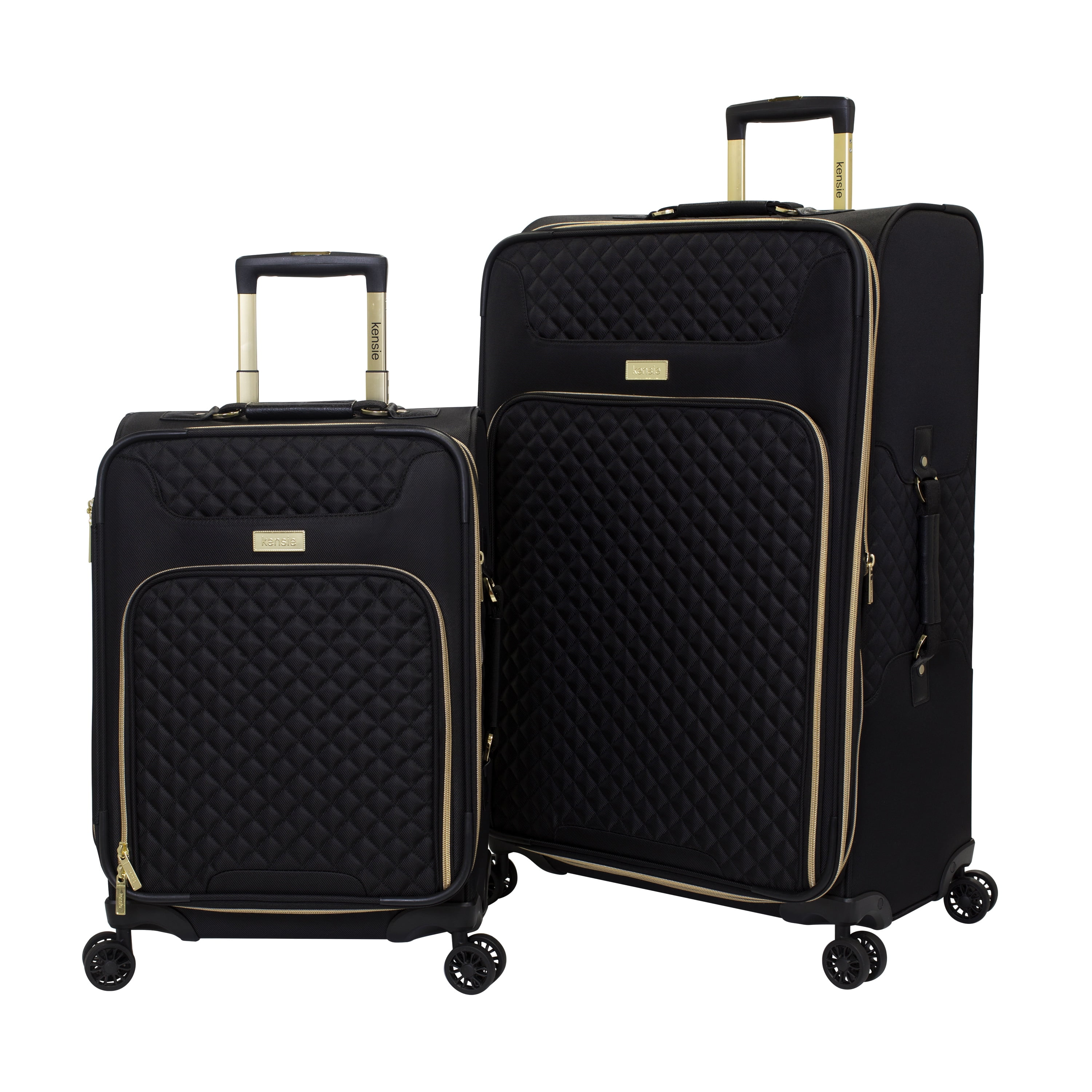 kensie luggage black