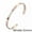 5mm Rose Gold, variant on Personalized Stainless Steel Custom Letter Name Engraved Bracelet Bangle Women-Stainless Steel Bracelet