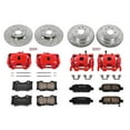 thumbnail image 2 of Power Stop Front and Rear Z23 Evolution Brake Pad and Rotor Kit with Red Powder Coated Calipers KC6075, 2 of 2
