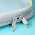 thumbnail image 5 of Bolsa de almacenamiento de papelería A4, bolsa de malla de doble capa con cremallera, carpetas organizadoras de gran capacidad, suministros escolares y de oficina, bolsa estacionaria, 5 of 5