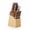 Brown, variant on HEESEM 13 Pcs Kitchen Knife Set with Block and Sharpener High Carbon Stainless Steel Knife Set - Brown