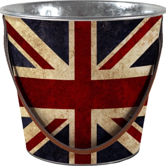 Iron Ice Bucket, Retro Beer Beverage Ice Bucket, Champagne Ice Bucket, Round Ice Bucket Wine Bucket for Home Bars, Pubs, Clubs, Restaurants, BBQs and Picnics