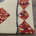 thumbnail image 3 of SAFAVIEH Aspen Byrne Southwestern Wool Area Rug, Ivory/Multi, 5' x 8', 3 of 6
