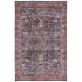 thumbnail image 2 of Nourison Brilliance Machine Washable Bohemian Navy/Brick 4' x 6' Area Rug, (4x6), 2 of 10