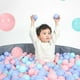 thumbnail image 4 of Pelotas para piscina de bolas para niños pequeños, 100 unidades, pelotas de piscina de plástico sin BPA para niños, bolas oceánicas a prueba de aplastamiento de 2,15", juguetes divertidos, regalo, 4 of 8