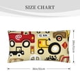 thumbnail image 4 of Easygdp Vehicles Envelope Closure Pillowcase - 20x36in, Queen Pillowcase, Breathable, Stain-Resistant, Wrinkle-Free, 4 of 9