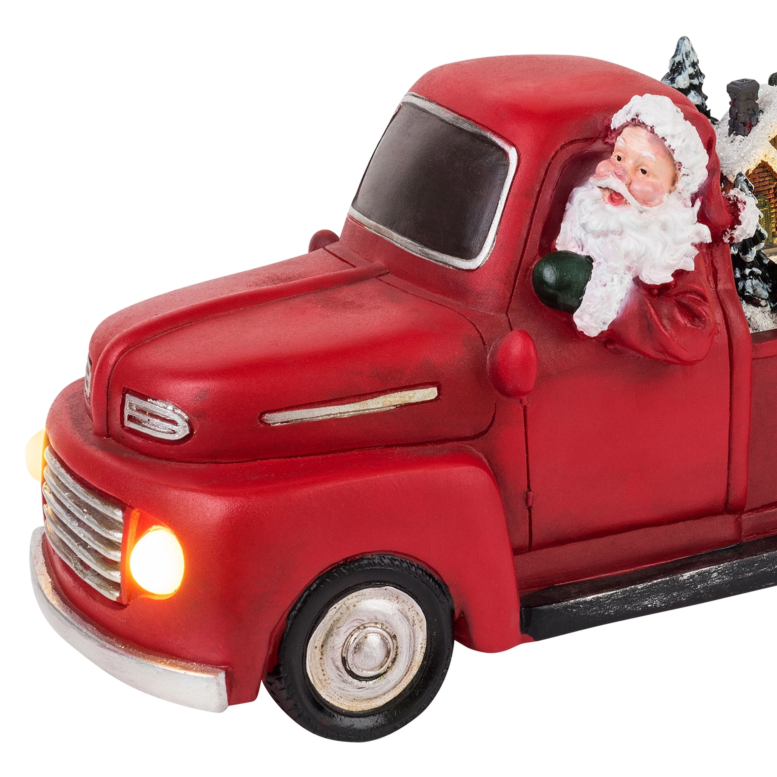 Mr. Christmas 11" Animated Nostalgic Red Truck - Thumbnail 4