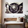 thumbnail image 3 of Elephant Stock Vintage Airplane Propeller Wall Art - Horizontal Multi Panel Canvas - Living Room Wall Decor - Transportation Multi Panel - Brown And Beige Decor - 50" x 32", 3 of 8
