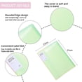 thumbnail image 2 of Transparent sleeve portfolio book folder with page protector to display documents, children's artwork, 2 of 5