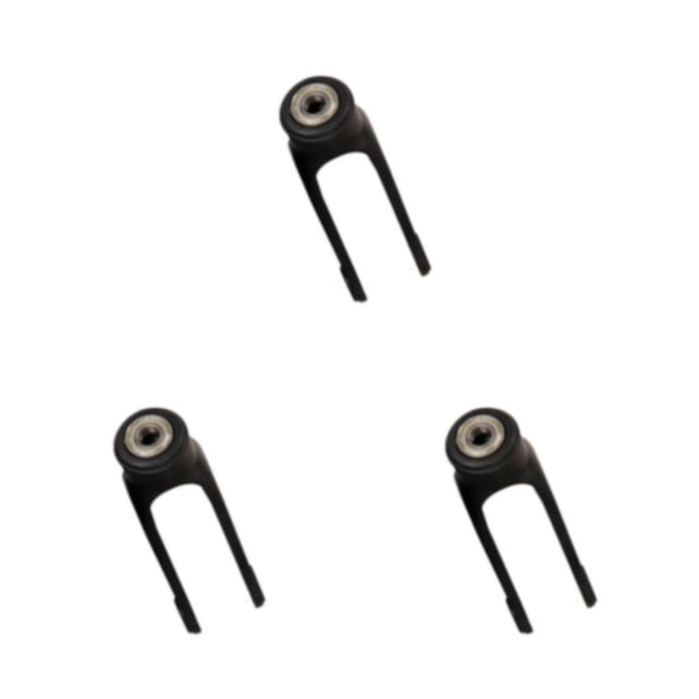 Vogacara Accesorios de horquilla delantera para sillas de ruedas, ruedas delanteras de 6 pulgadas Type1 NO1