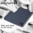 thumbnail image 3 of JETech Case for iPad Pro 11-Inch 2022/2021/2020/2018 Model (4th/3rd/2nd/1st Generation), Protective Hard Back Shell Soft-Touch Tablet Stand Cover, Auto Wake/Sleep (Navy), 3 of 7
