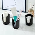 thumbnail image 4 of Dispensador de Vasos para Baño, Portavasos de Papel de Plástico, Estante de Almacenamiento de Vasos de Desechables, Cocina y Baño, 4 of 5