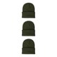 thumbnail image 2 of Gorro Qarigey Beanie Hat Ajustable Otoño Color caramelo Manga Casual, 2 of 6