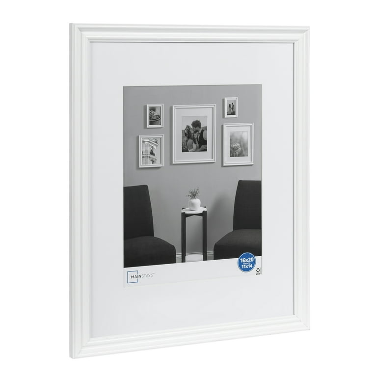 Vck 16X20 Picture Frame Display Pictures 11X14 with Mat or 16X20