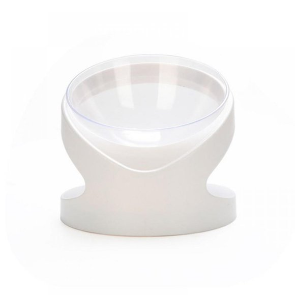 Greyghost Tilt Pet Food Water Bowl, Oblique Mouth, Neck Protector, Food Bowl, Protect Pet Spine
