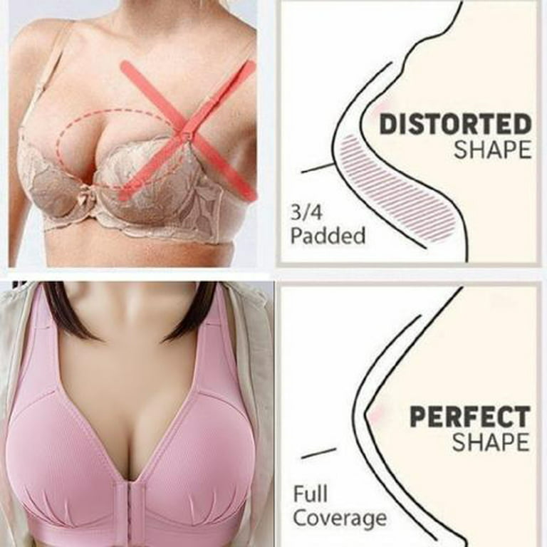 Kddylitq Mastectomy Bras With Built In Breast Forms Padded Placed
