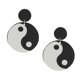 thumbnail image 5 of Women Ear Drops Alloy Tai Chi Bagua Earrings for Decor 1Pair, 5 of 5