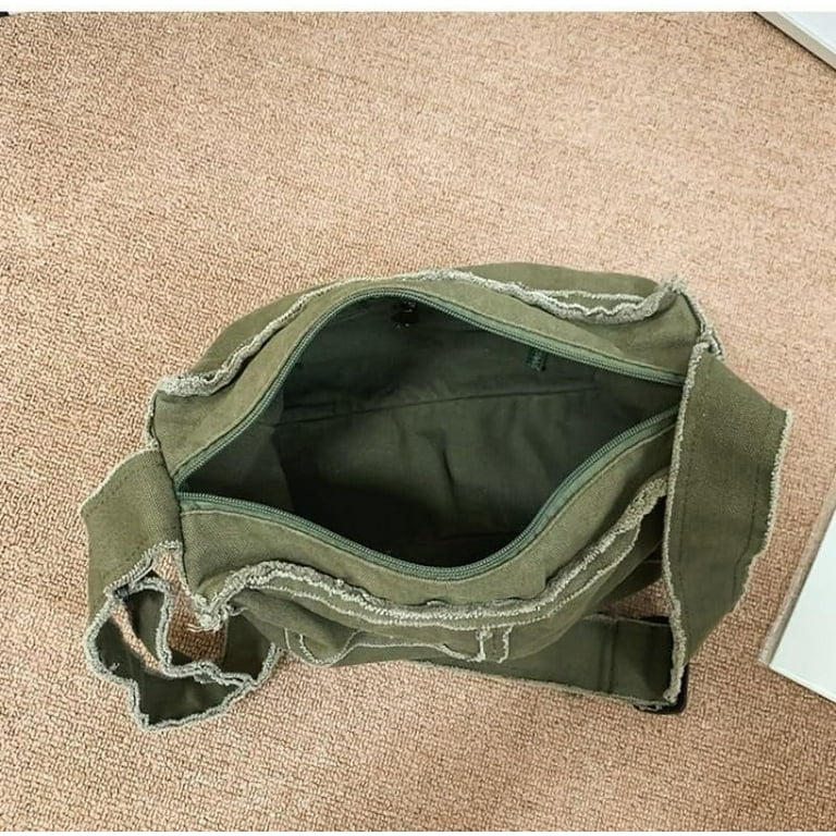 Crossbody Bag Hobo Small Purse LinYooLi Small Canvas