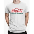 thumbnail image 2 of Officially Licensed Coca-Cola Delicious-Refreshing Retro Logo Men's T-shirt, 2 of 3