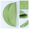 thumbnail image 2 of REGALWOVEN Rustic Placemats Set of 6 Woven Placemats for Dining Table Decor Indoor Outdoor Washable Kitchen Table Mat Wipe Clean Green 15x15inch, 2 of 7