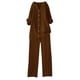 thumbnail image 5 of Conjunto de 2 piezas para mujer: pantalones anchos con cintura elástica y blusa de manga larga - Ropa informal para todas las estaciones - Poliéster, tallas S-XL, 5 of 5