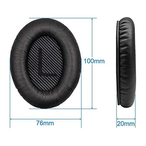 Audífonos Almohadillas blandas de repuesto de espuma viscoelástica para Bose QC2/QC15, 2 uds. Ehuebsd Para estrenar