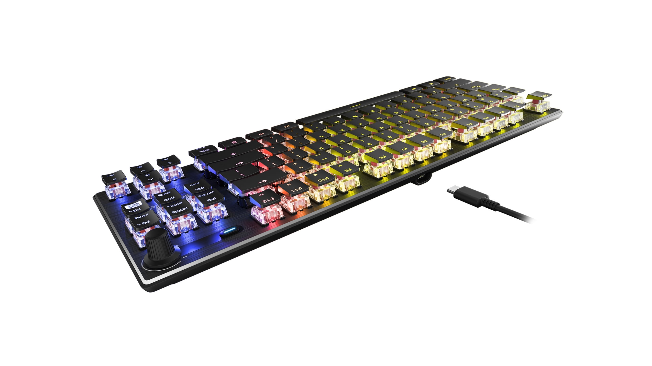 Turtle Beach Vulcan TKL Compact Mechanical RGB PC Gaming Keyboard - Linear