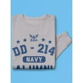 thumbnail image 3 of Navy Alumni Sweatshirt Men -Navy Designs, Male Medium, 3 of 4