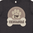 thumbnail image 4 of Inktastic I Love My Chihuahua dog Youth T-Shirt, 4 of 5