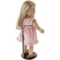 thumbnail image 2 of Plymor DSP-90B Black Adjustable Doll Stand, fits 15, 16, 17, 18, 19, 20, and 21 inch Dolls, Waist is 3" - 4" wide, 8" - 11" around, Pack of 6, 2 of 3