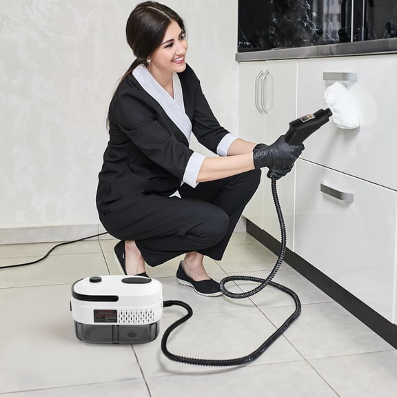 Hand Held Cleaning Steamer - 2500W 1.2L Large Capacity Steam Cleaner for Home, Car, and Automotive Use