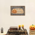 thumbnail image 5 of Halloween Vintage Sign, American-style Metal Tin Sign Wall Decor, Retro Sign for Home Living Room Bedroom Halloween Decor Gifts - 8x12 Inch, 5 of 5