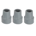 thumbnail image 2 of 10pcs Rubber Crutch Tip Set Professional Portable Gray Walking Cane Tip Accessory for Elderly 0.7 Inch, 2 of 14