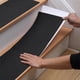 thumbnail image 5 of Peldaños antideslizantes para escaleras | Paquete de 5 cintas antideslizantes de PVC esmerilado para escalones y suelos | Tiras reflectantes de seguridad impermeables de 61 x 10 cm | Uso en, 5 of 7