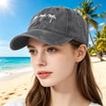 thumbnail image 2 of OIUUAK Baseball Caps for Women Adjustable Snapback Ponytail Opening Trucker Hat Women Beach Dad Hat Breathable Summer Low Profile Unisex Baseball Cap Sun Hats for Women, 2 of 9