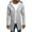 Grey#280, variant on LIIPEE Men Hoodies Solid Color Long Sleeve Cardigan Hooded Sweatshirt Male Versatile Work Sweatshirts,Black,L