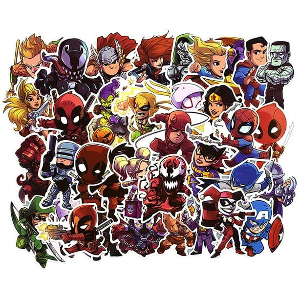 Marvel stickers for hydro flask 2025