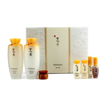 [Sulwhasoo] Essential Balancing Water(125ml) + Essential Balancing Emulsion(125ml) + 5 Free Sample(46.5ml) Set