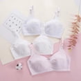 thumbnail image 6 of LYMAYTER ‌Teens Girls Adjustable Strap Bra 9-13 Wirefree Light Support Bra Comfort Thin Everyday Bra M-2XL, 6 of 8