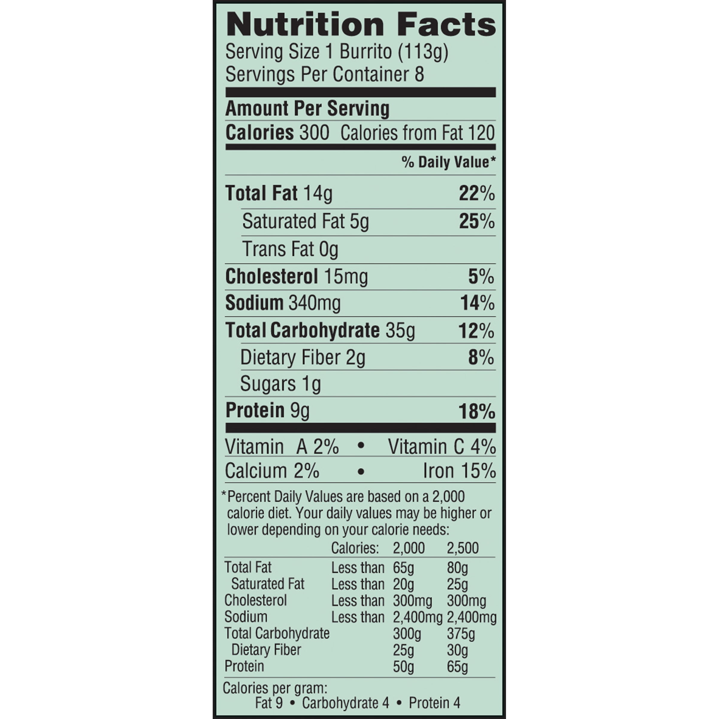 anaconda burrito calories anaconda burrito calories