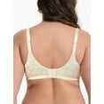 thumbnail image 4 of Deyllo Women Full Coverage Bra Wirefree Comfort Plus Size Bras Light Beige Support Underwire Bras Clothes Size 40D, 4 of 4