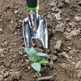 thumbnail image 3 of Ergonomic Aluminum Alloy Garden Trowel - Non-Slip Soft Grip for Planting, Transplanting, Weeding - Gardening Gift (Green), 3 of 7